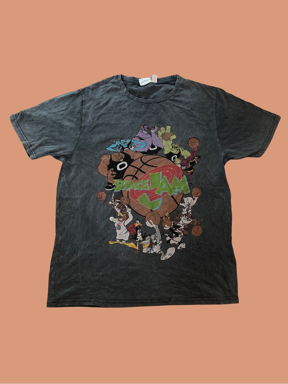 Space Jam Graphic Short Sleeve Tee - Black